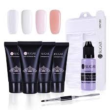 Abundant gel nail polish kits have been arriving on the market lately, but depend on your own references in term of simplicity, longevity or the removal process, there's kit that fits your need better than others. Ur Sugar Quick Gel Nail Kit Enhancement Builder Gel Nails Gel Nail Varnish Gel Nail Kit