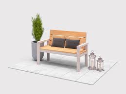 Gartenbank Georg Selber Bauen Alle Mobel Create By Obi Gartenbank Gartenbank Holz Bank