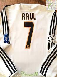 More 2004 real madrid pages. Official Adidas Real Madrid Home Long Sleeve Football Shirt From The 2003 04 European Cup Tou Football Shirts Champions League Football Vintage Football Shirts