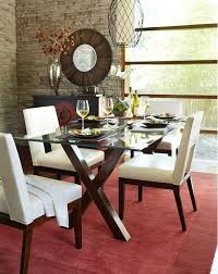 I love pier 1 but basically just for accent pieces. Pier 1 Bennet Dining Table And Bal Harbor Chairs Dining Room Accents Glass Dining Room Table Dining Room Table
