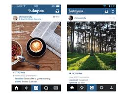 Instagram Home Ios Vs Android Instagram Android Ios