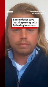 Dutch sperm donor Jonathan Jacob Meijer says he has fathered 550 children,  according to his records. #Donor #Fertility #Netflix #Family #Parent  #BBCNews