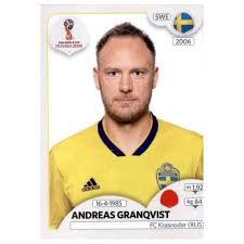 Andreas granqvist of helsingborgs if during the allsvenskan match between bk hacken and helsingborgs if at bravida arena on april 6, 2019 in. Sticker Andreas Granqvist From Sweden Panini World Cup Russia