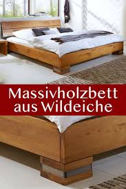 Massivholz Aus Wildeiche Massivholzbett Bett Holz