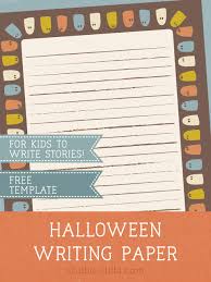 The primary writing paper is commonly used for the students, especially the elementary schoolers. Halloween Writing Paper With Border Of Ghosts Free Printable Template