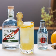 Skinny Sumo Drink Mit The Duke Rough Gin Und Goldberg Yuzu Tonic Gin Cocktail Rezepte Cocktails Mit Gin Cocktail Rezepte