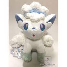 Pokemon Center 2017 Vulpix S Crystal Season Campaign Alolan Vulpix Large Size Fluffy Plush Toy Pokemon Stuffed Animals Cute Stuffed Animals Large Plush Toys