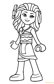 Lego Disney Princess Moana Coloring Page Http Coloringpagesonly Com Pages Lego Disney Princess Moana Colorir Desenhos