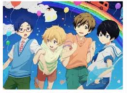 Young Rei Nagisa Makoto And Haru Free Iwatobi Highschool Swim Club Free Anime Free Iwatobi Free Eternal Summer