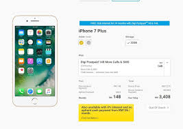 Getting a new phone from maxis which promotion buy 1 free 1 on zerolution. 4 Mobile Plans And Packages To Get An Iphone 7 In Malaysia
