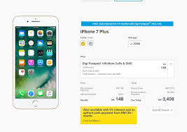 To get this new phone and sign up this plan, i cleared all the outstanding balance as you requested, (a payment that i don't even know what is it for). 4 Mobile Plans And Packages To Get An Iphone 7 In Malaysia
