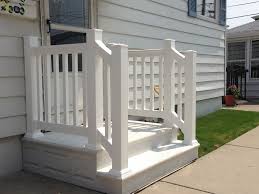 Oct 14, 2019 · handrail for 1 or 2 step wrought iron grab rail solid steel hand rail safety railing for stairs steps 14 dec, 2019 this railing is beautiful more than i expected, strong and sturdy and will last a life time ,i love it! Photo Gallery Precast Concrete Steps And Iron Vinyl Railing