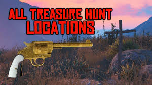 Folge deiner leidenschaft bei ebay! All Treasure Hunt Locations To Unlock The Rdr2 Revolver In Gta 5 Youtube