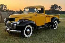 Image result for Yellow 1946 Truck