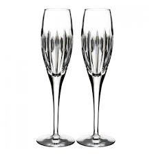 Leg cut glass is filled with glittering crystals of the highest quality. Waterford Crystal Ardan Mara Flute Champagne Glasses Set Of 2 Havens