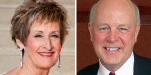 Susan O'Donovan and Paul Dulle at UCP Seguin Foundation