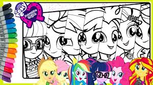 My little pony adalah sebuah film animasi yang berkisah tentang kehidupan pada kuda yang cantik dan lucu. Mewarnai My Little Pony Equestria Girls Coloring Pages Youtube