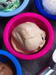 Halve the vanilla pods and scrape out the seeds, add them to a large bowl and keep the empty pods to flavour sugar, or discard them. Almond Milk Ice Cream Just 5 Ingredients