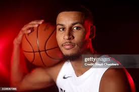 Blake Wesley of the Portland Trail Blazers poses for a portrait... News  Photo