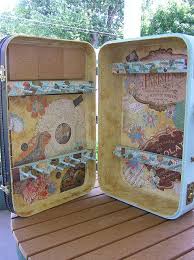 Diy chair jewelry display by dismount creative (diy version of this urban outfitters one. Altered Suitcase Jewelry Display Diy Jewelry Display Craft Display Craft Show Displays