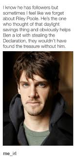 Check spelling or type a new query. I Know He Has Followers But Sometimes I Feel Like We Forget About Riley Poole He S The One Who Thought Of That Daylight Savings Thing And Obviously Helps Ben A Lot With