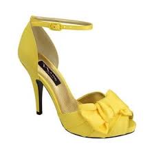 Electra By Nina Shoes Yellow Bridal Shoes My Bridesmaids Shoe Love The Yellow Ankle Strap High Heels Bridesmaid Shoes Girls Shoes