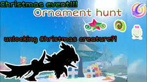 I decided to yeet people of a cliff in creatures of sonaria. Christmas Event In Creature Of Sonaria Ornament Hunt Im The First One Finishing Roblox Youtube