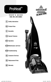 Bissell Spotclean Proheat Pet Portable Carpet Cleaner Manual Bissell Proheat Pet Upright Carpet Cleaner 89104 Manual