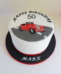 Birthday Cake For Boyfriend Car Vintage Classic Car 50th Birthday Cake Birthday Cake For Boyfriend Birthday Cakes For Men Cake For Boyfriend