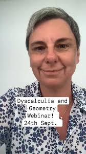 #Dyscalculia and Geometry Webinar. Amazing for educators or parents! ,  #mathsdifficulties #maths