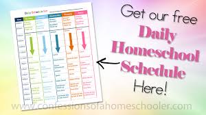 Try scheduling employees for free with our online schedule maker. Our Daily Homeschool Schedule Confessions Of A Homeschooler