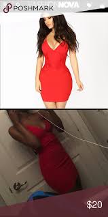 Red Midi Dress Red Midi Dress Midi Cocktail Dress Midi Dress