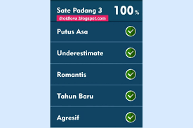 Kuis family 100 indonesia 2020 applications sur google play. Kunci Jawaban Game Tts Lontong Jawaban Soal