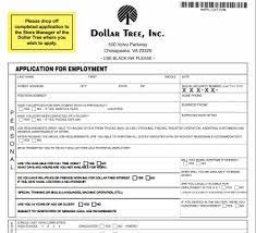 Dollar Tree Application Printable Job Applications Online Job Applications Employment Application