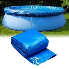 Bache A Bulles Pour Piscine De 366cm Bache De Protection Piscine Ronde Pour Piscine Tubulaire Ou Gonflable Bleu Rakuten