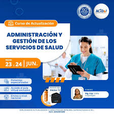 Capacitación en gestión de servicios de salud