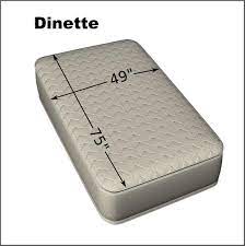 The market offers a wide array of choices for different individuals with different preferences. Rv 3 4 Dinette 49 X 75 Cotton Quilted Mattress Pad Dream World Design Custom Recreational