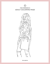 They upload tons of new pages and are quite reliable about finding stuff you. New The Everygirl S Free Printable Coloring Pages The Everygirl