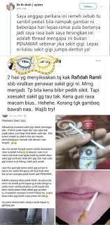 Banyak orang yang mengeluh tidak nyaman karena gusi bengkak. Jangan Ambil Remeh Esen Vanila Tak Sembuhkan Sakit Gigi