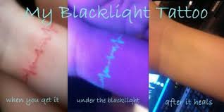 Black Light Tattoo So Cool This Is The Only Kind Of Tattoo I Would Ever Consider Black Light Tattoo Uv Tattoo Healing Tattoo