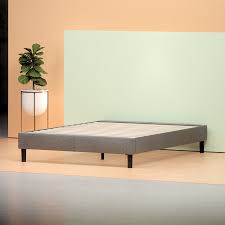 A boxspring is a support for your mattress and is typically constructed from a wooden frame, covered in cloth this actually gives the mattress proper support, but it doesn't look as nice, is more difficult. Curtis Upholstered Platform Bed Frame In 2020 Platform Bed Frame Bed Frame Upholstered Platform Bed