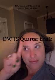 Emociones en los cuartos de final de DWTS