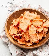 Recette Sans Gluten Et Paleo Chips De Patate Douce Recette Chips De Patate Douce Recettes Sans Gluten Recette