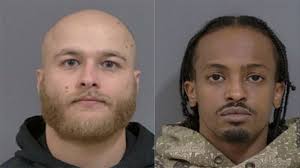 HOME INVASION: 2 Repeat offenders arrested for a violent armed home  invasion in #Mississauga. After tying up two people in front of a small  child, they fled when a brave neighbour intervened.