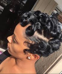 Gorgeous Curls And Waves Via Salon Mm Read The Article Here Http Blackhairinformation Com Hairstyle Gallery Gorgeo Hair Waves Sassy Hair Finger Wave Hair