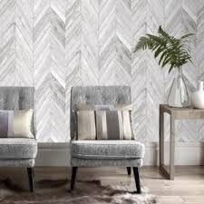 Makes large rooms seem smaller Graham Brown Tuck Grey Vinyl Strippable Wallpaper Covers 56 Sq Ft 100258 The Home Depot Grey Removable Wallpaper Wall Decor Bedroom Grey Wallpaper