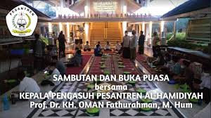 Maybe you would like to learn more about one of these? Sambutan Buka Puasa Bersama Kepala Pengasuh Pesantren Al Hamidiyah Prof Dr Kh Oman Fathurahman Youtube