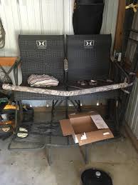 Hawk big denali 2 man ladder stand. Hawk Two Man Big Denali Tree Stand Nex Tech Classifieds