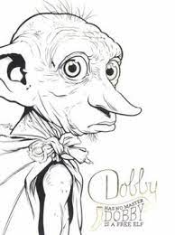 Download or print this amazing coloring page: Kids N Fun Com 6 Coloring Pages Of Dobby Harry Potter
