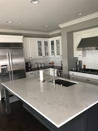 This color exhibits increased movement and variation of color and pattern which cannot be fully recognized on some samples. Lg Viatera Muse And Karis Quartz New Countertops Kitchen Remodel Kitchen Design